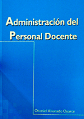 ADMINISTRACION DEL PERSONAL DOCENTE