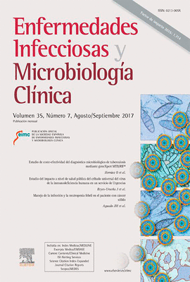 ENFERMEDADES INFECCIOSAS Y MICROBIOLOGIA CLINICA