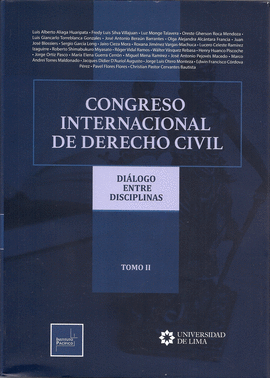 CONGRESO INTERNACIONAL DE DERECHO CIVIL 2 TOMOS