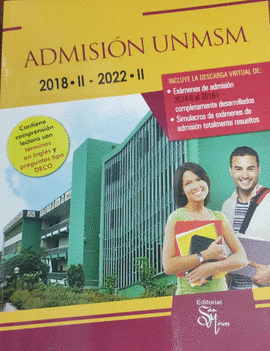 ADMISION UNMSM 2018-II  _ 2022-II
