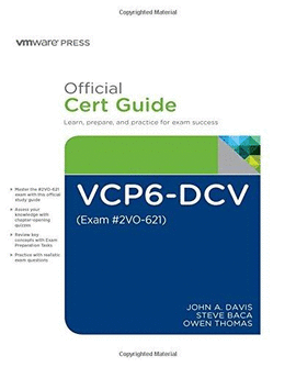 VCP6-DCV OFFICIAL CERT GUIDE (EXAM #2V0-621)