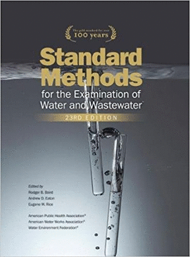 STANDARD METHODS FOR THE EXAMINATION OF WATER AND WASTEWATER
