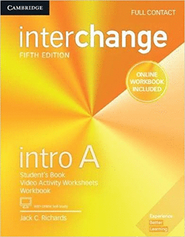 INTERCHANGE INTRO A FULL CONTACT WITH ONLINE SELF