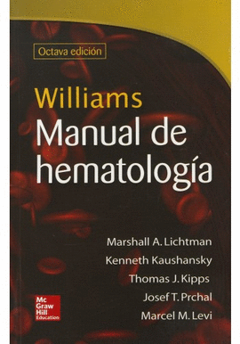 WILLIAMS MANUAL DE HEMATOLOGÍA