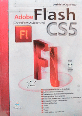 FLASH CS5 + CD ROM ADOBE PROFESIONAL