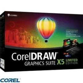COREL DRAW GRAPHICS SUITE X5 + CD ROM