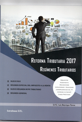 REFORMA TRIBUTARIA 2017 REGIMENES TRIBUTARIOS