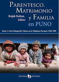 PARENTESCO, MATRIMONIO Y FAMILIA EN PUNO TOMO 1