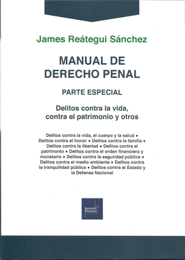MANUAL DE DERECHO PENAL PARTE ESPECIAL