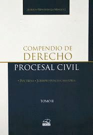 COMPENDIO DE DERECHO PROCESAL CIVIL TOMO I