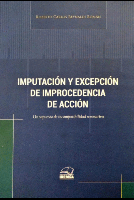 IMPUTACIN Y EXCEPCIN DE IMPROCEDENCIA DE ACCIN
