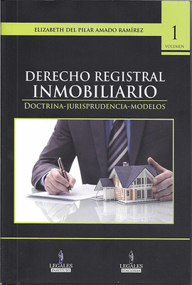 DERECHO REGISTRAL INMOBILIARIO VOL 1