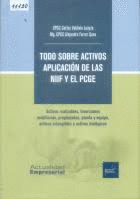 TODO SOBRE ACTIVOS APLICACIN DE LAS NIIF Y EL PCGE