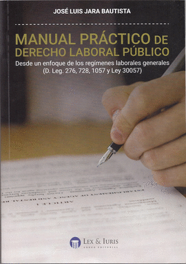 MANUAL PRACTICO DE DERECHO LABORAL PUBLICO