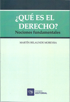 QUE ES EL DERECHO? NOCIONES FUNDAMENTALES - San Cristobal Libros SAC. Derechos Reservados