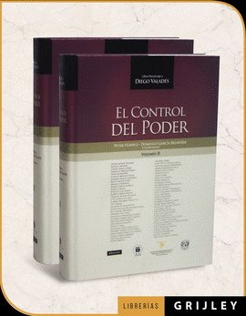 CONTROL DEL PODER 2 TOMOS