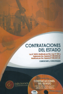 CONTRATACIONES DEL ESTADO + CD-ROM