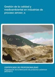 GESTIN DE LA CALIDAD Y MEDIOAMBIENTAL EN INDUSTRIAS DE PROCESOS (MF0665_3)
