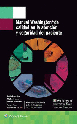 MANUAL WASHINGTON DE CALIDAD EN LA ATENCIN Y SEGURIDAD DEL PACIENTE