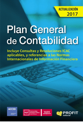 PLAN GENERAL DE CONTABILIDAD ACTUALIZACIN 2017