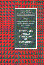ESTANDARES PARA LA EVALUACION DE PROGRAMAS