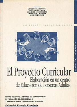 EL PROYECTO CURRICULAR