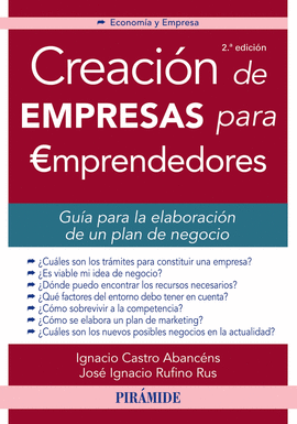 CREACIN DE EMPRESAS PARA EMPRENDEDORES