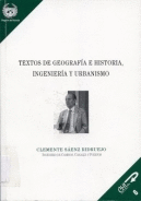 TEXTOS DE GEOGRAFIA E HISTORIA INGENIERIA Y URBANISMO