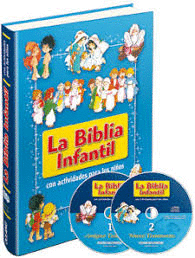 LA BIBLIA INFANTIL CON ACTIVIDADES PARA LOS NIÑOS + 2 CD - RON