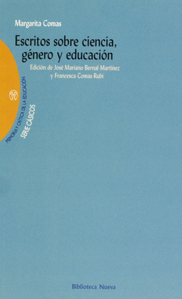 ESCRITOS SOBRE CIENCIA, GENERO Y EDUCACION