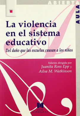 LA VIOLENCIA EN EL SISTEMA EDUCATIVO DEL DAO QUE LOS ESCOLARES CAUSAN A LOS NIOS