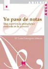 YO PASO DE NOTAS UNA EXPERIENCIA PEDAGOGICA CENTRADA EN LA PERSONA