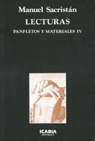 LECTURAS PANFLETOS Y MATERIALES IV