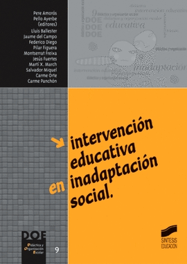 INTERVENCION EDUCATIVA EN INADAPTACION SOCIAL