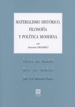 MATERIALISMO HISTRICO, FILOSOFA Y POLTICA MODERNA