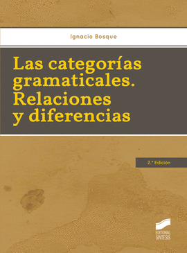 LAS CATEGORAS GRAMATICALES