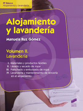 ALOJAMIENTO Y LAVANDERIA VOLUMEN II LAVANDERIA