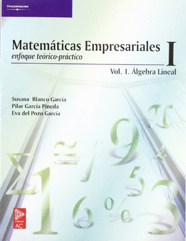 MATEMATICAS EMPRESARIALES I VOL.1  ALGEBRA LINEAL ENFOQUE TEORICO-PRACTICO