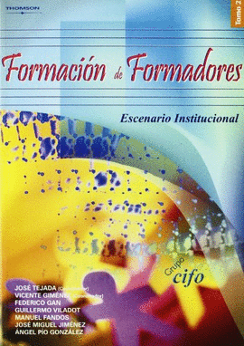 FORMACION DE FORMADORES 2 ESCENARIO INSTITUCIONAL