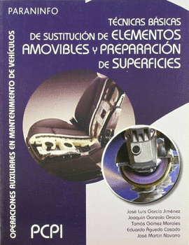 TECNICAS BASICAS DE SUSTITUCION DE ELEMENTOS AMOVIBLES Y REPARACION DE SUPERFICIES