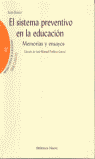 EL SISTEMA PREVENTIVO EN LA EDUCACION