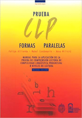 PRUEBA CLP FORMAS PARALELAS MANUAL PARA LA APLICACION DE LA PRUEBA