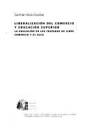 LIBERALIZACION DEL COMERCIO Y EDUCACION SUPERIOR