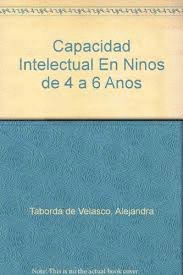 CAPACIDAD INTELECTUAL EN NIÑOS DE 4 A 6 AÑOS DIAGNOSTICO DE SU DINAMICA