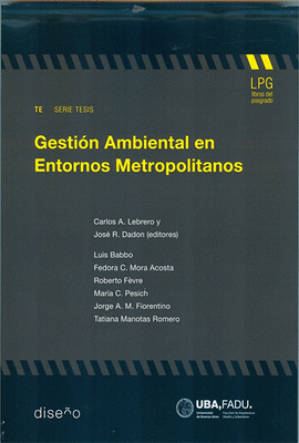 GESTION AMBIENTAL EN ENTORNOS METROPOLITANOS