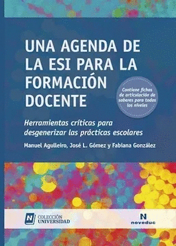 UNA AGENDA DE LA ESI PARA LA FORMACION DOCENTE