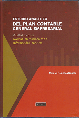 ESTUDIO ANALITICO DEL PLAN CONTABLE GENERAL EMPRESARIAL