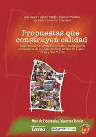 PROPUESTAS QUE CONSTRUYEN EN CALIDAD