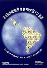 DESCENTRALIZACION EN EDUCACION Y SALUD