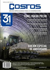 COSTOS REVISTA ESPECIALIZADA PARA LA CONSTRUCCION ABRIL - MAYO 2025  / EDICION 335